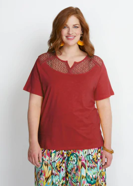 TEE-SHIRT - CERISIER
